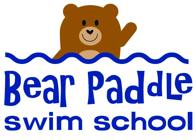 Bear Paddle Swim School Logo Bear Paddle Swim School Logo
