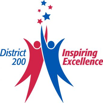 District 200 Inspiring Excellence logo