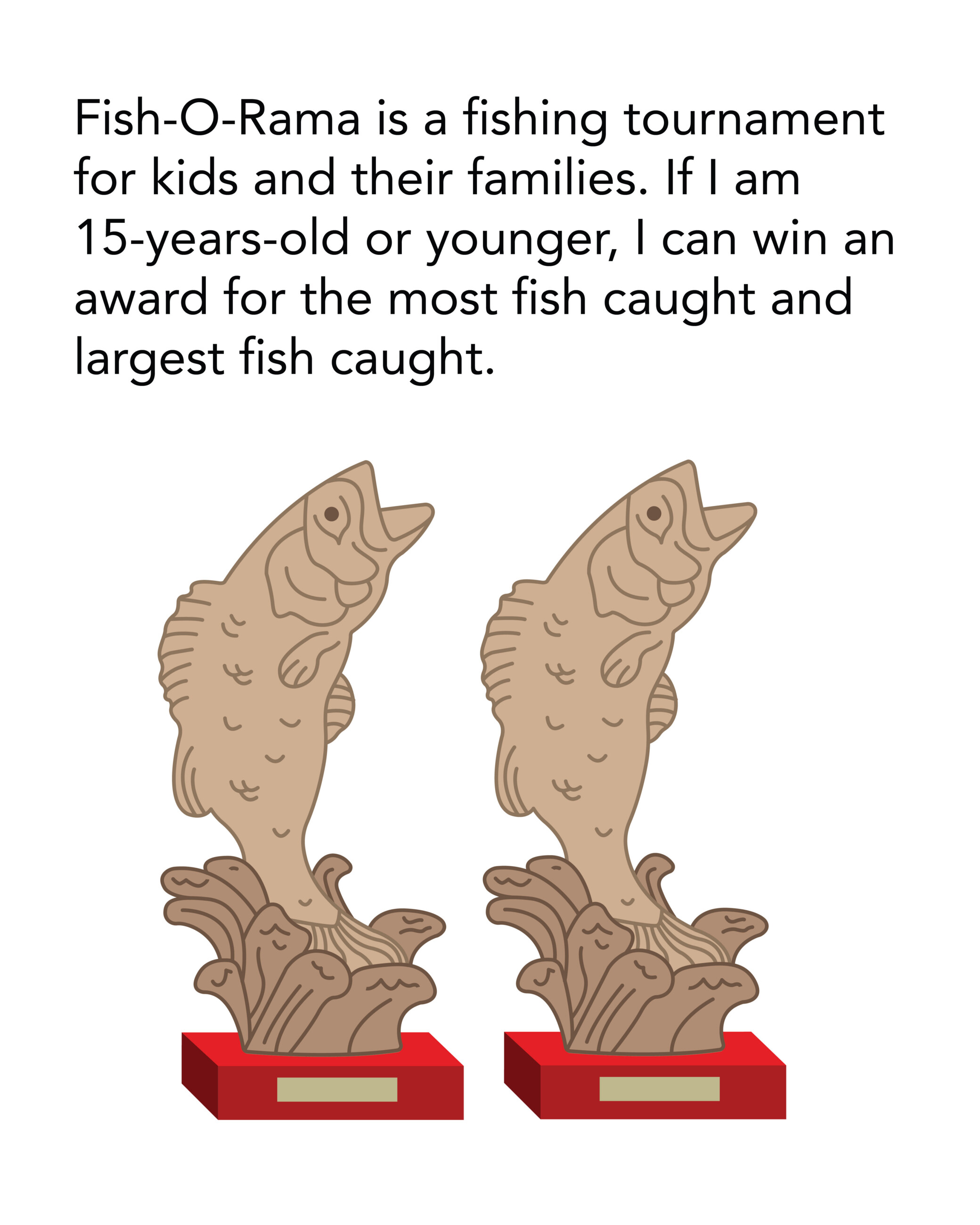 Fish statuette awards