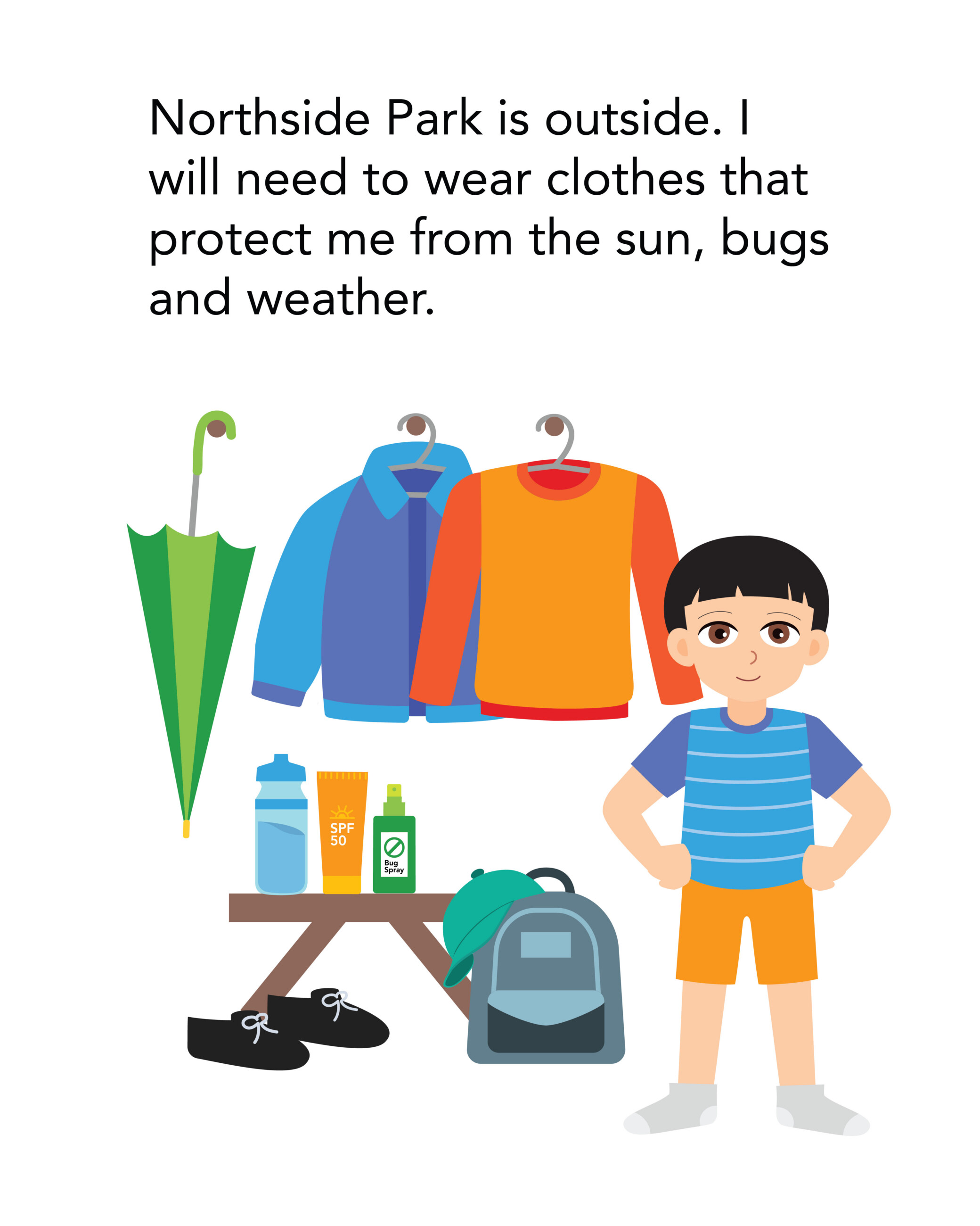 Little boy's wardrobe