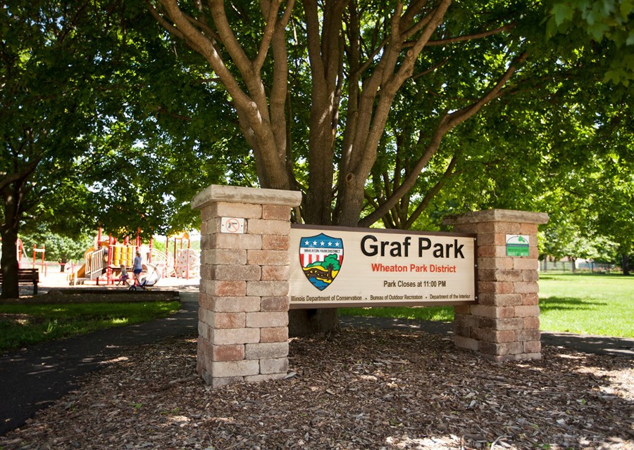 Grafparkimage1 Graf Park Entrance Sign