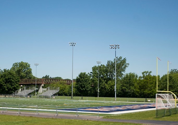 Grafparkimage2 Graf Park Turf Field and Bleachers