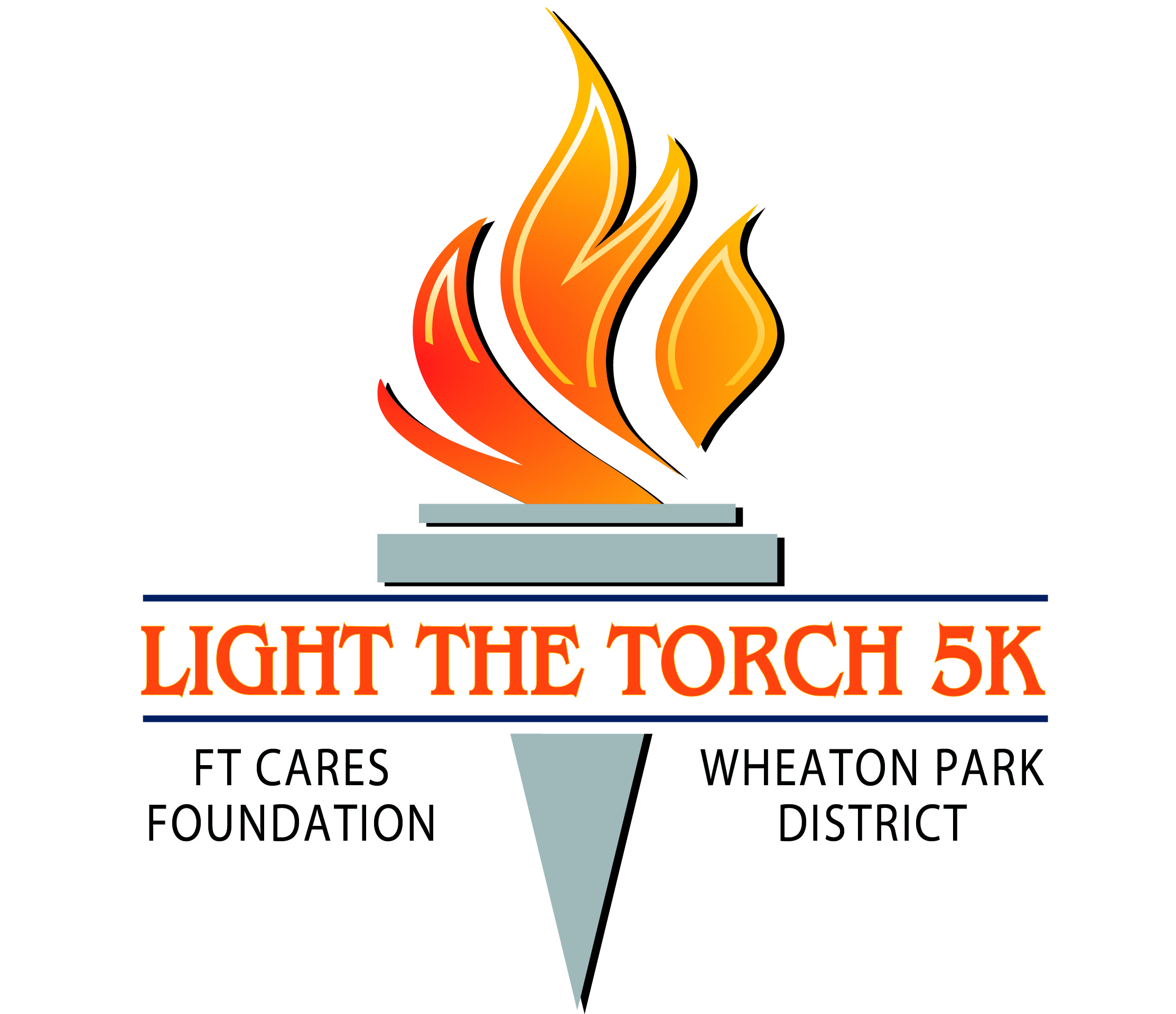 Light the Torch_no year Light the Torch 5K Night Run event logo