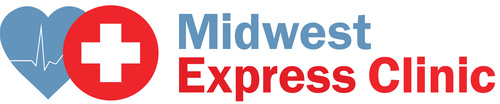 Midwest Express Clinic logo Dick Pond Athletics logo