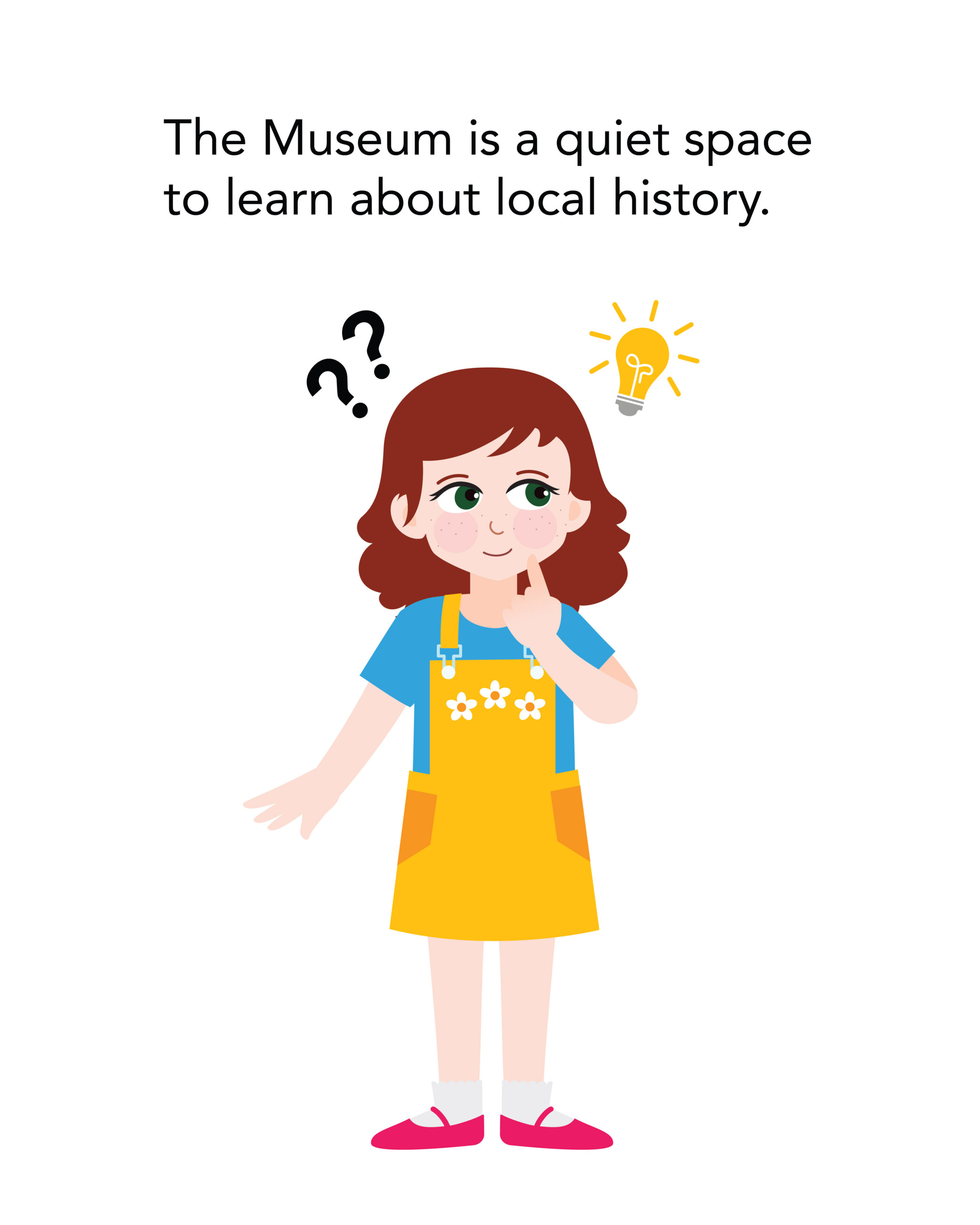 The Museum is a quiet space to learn about local history.