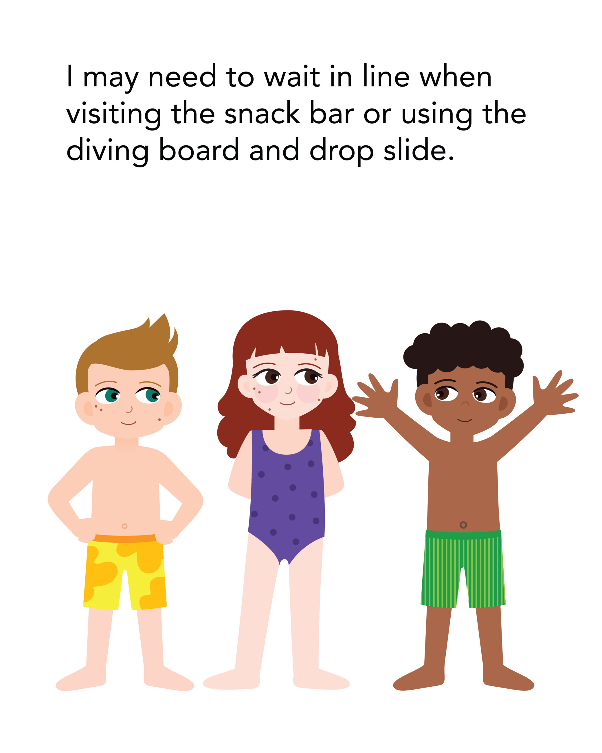 SS Northside Pool_15 I may need to wait in line when visiting the snack bar or using the diving board and drop slide.