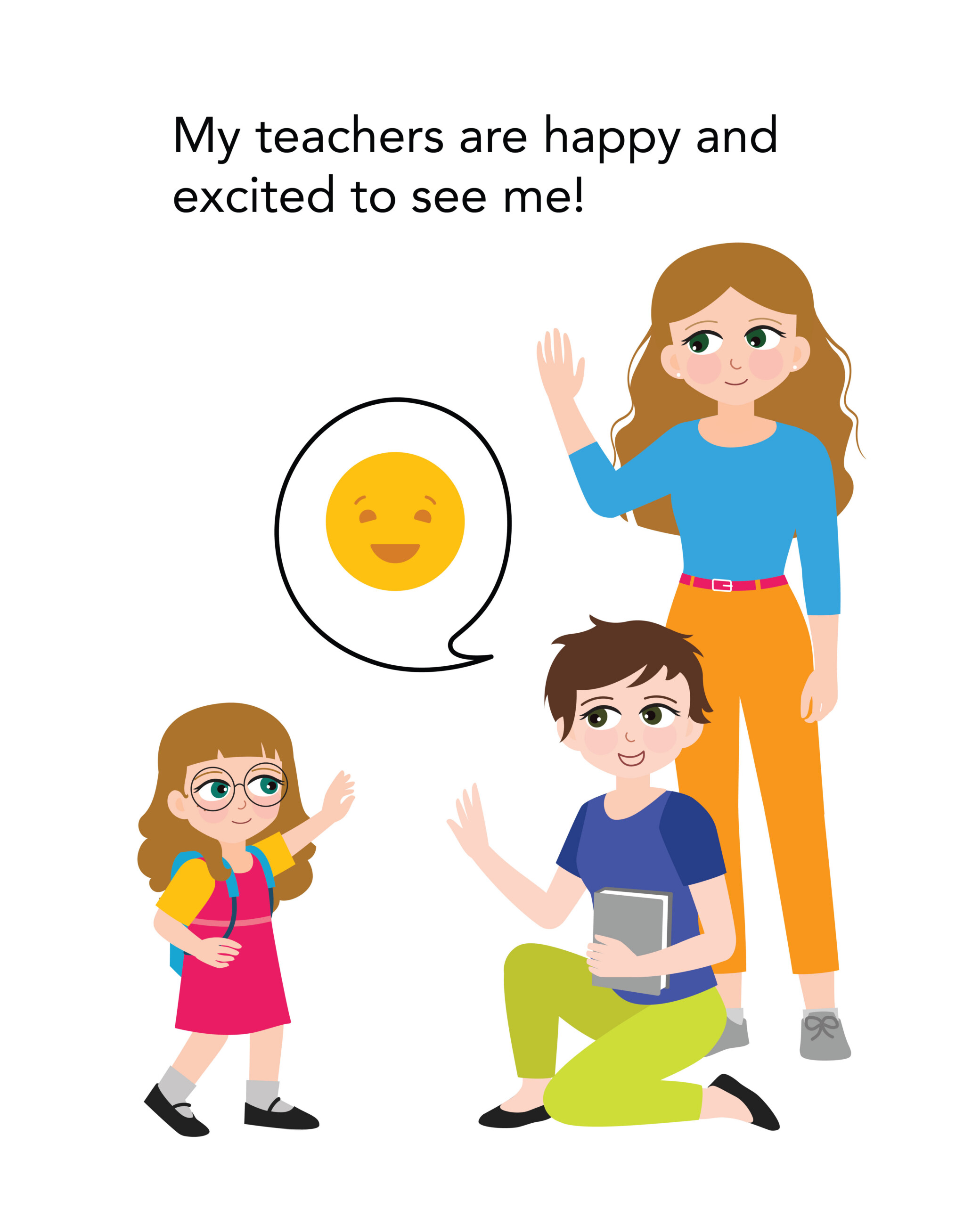 SS Wide Horizons 2026-05 My teachers are happy and excited to see me!
