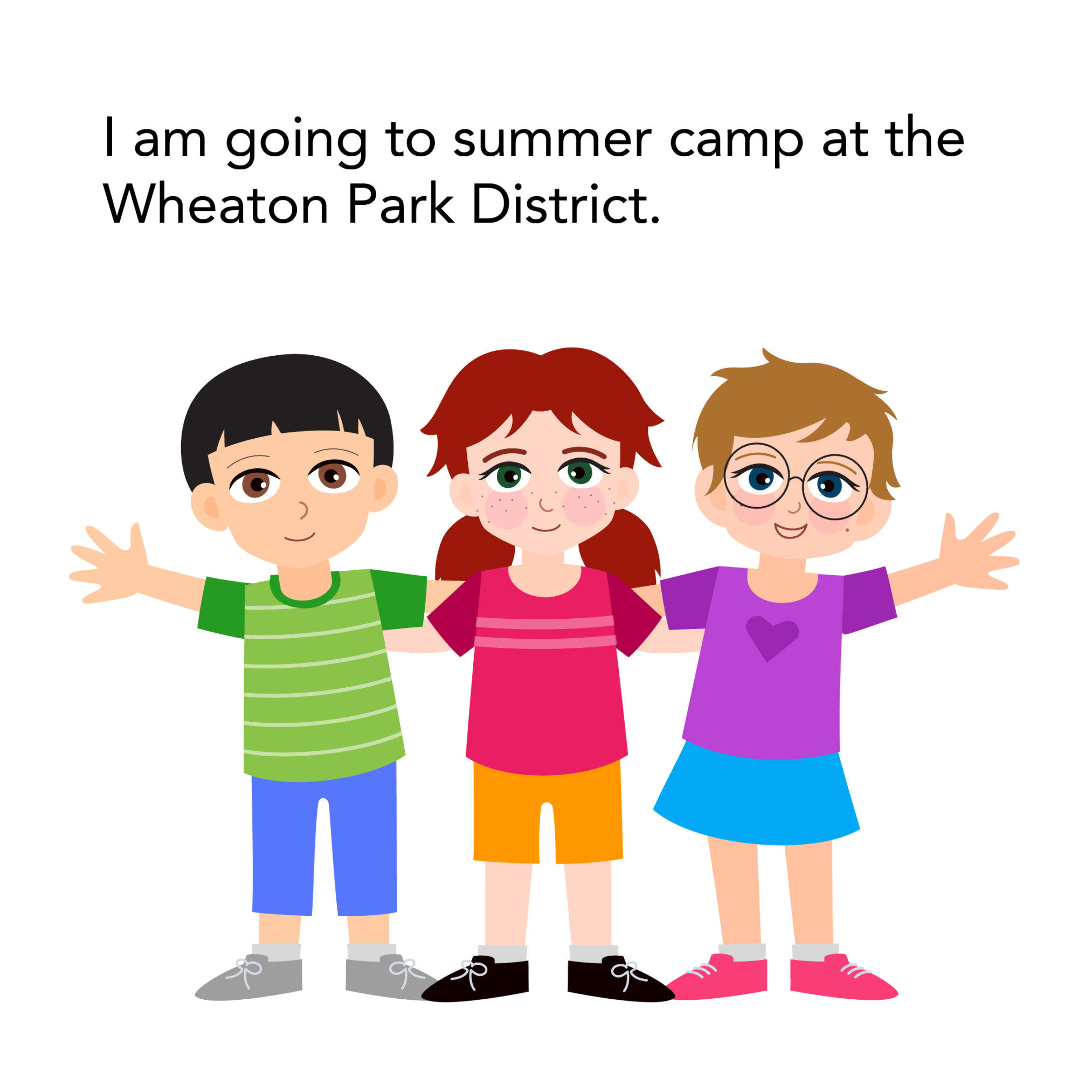 Group of children will be attending summer camp