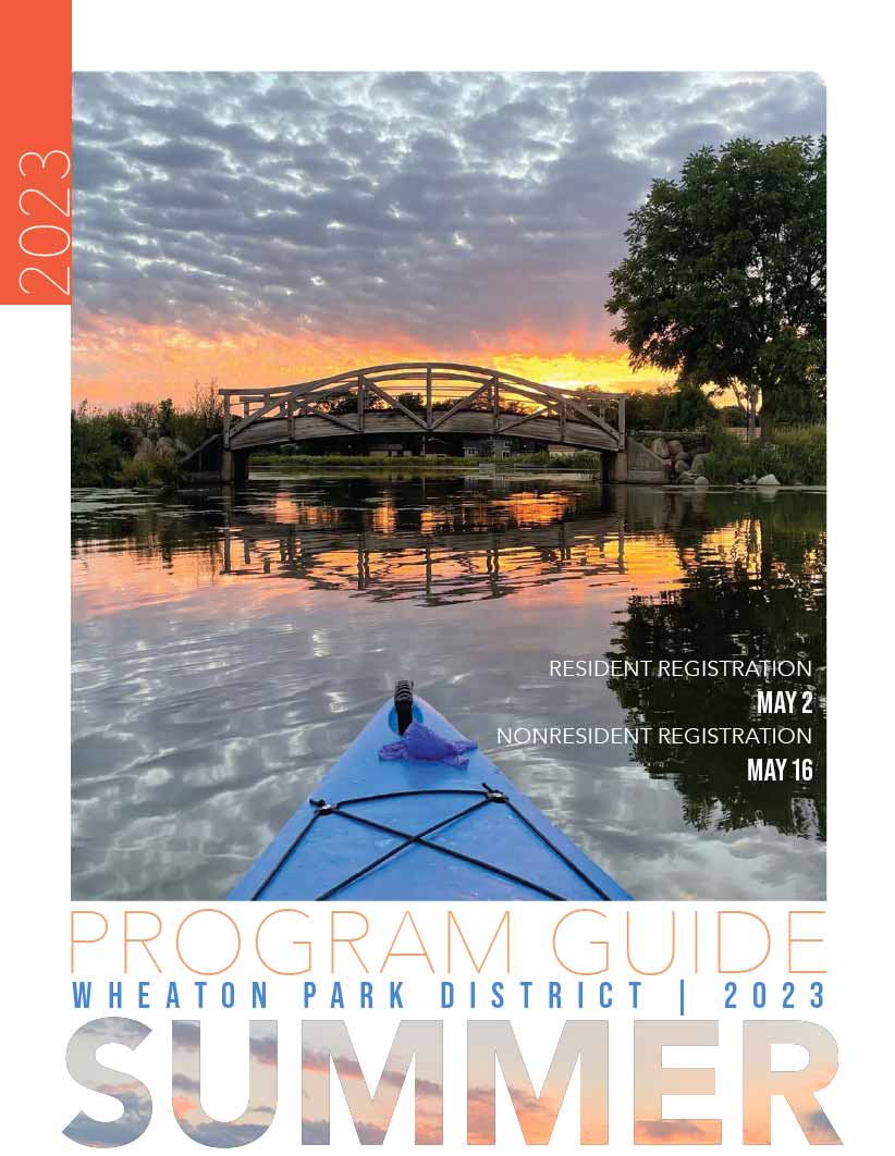 Summer program guide cover links to guide on calameo.com (opens in new window)