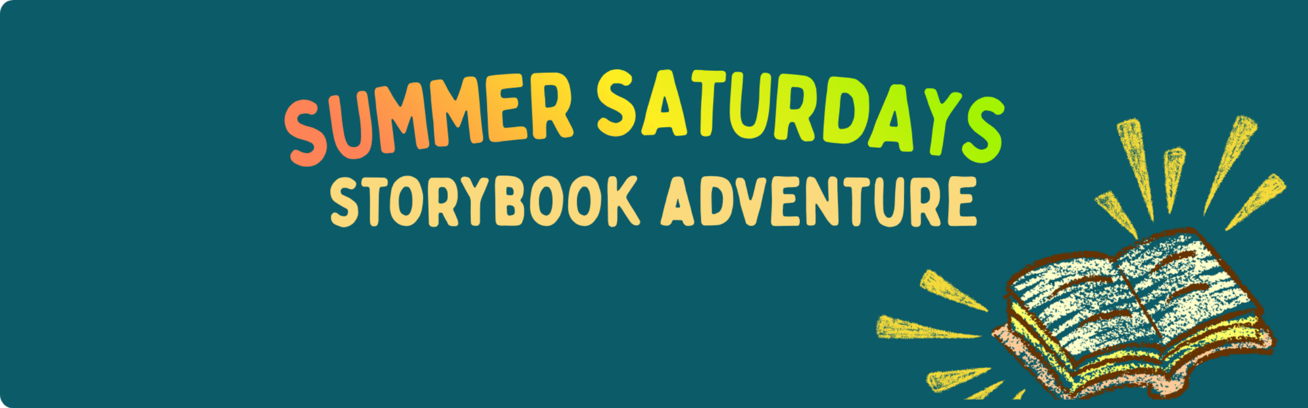 Summer Saturday Storybook Adventure Header