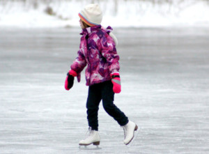 girl Ice skating