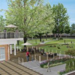 Conceptual plans drawings for the future of Memorial Park #6