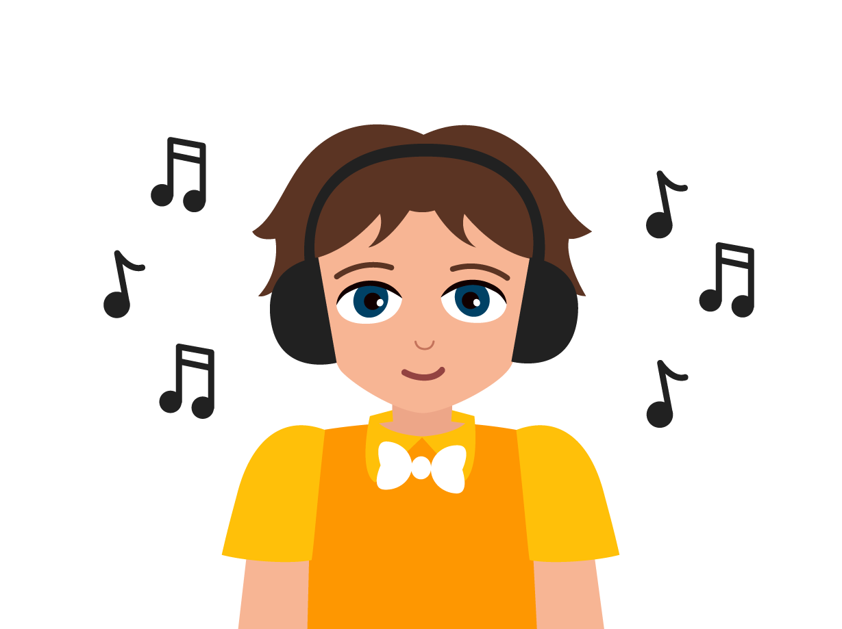 wearing-headphones-with-music-playing-at-event child wears headphones while music plays